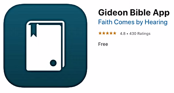 Download the Gideon Bible App